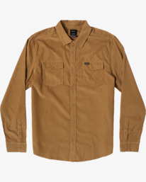0 Freeman - Chemise manches longues pour Homme Marron U1SHRQRVF0 RVCA
