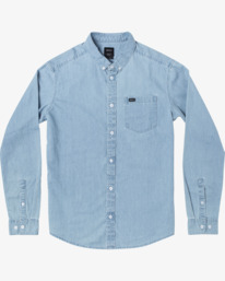 0 Hastings - Camisa de manga larga para Hombre  U1SHRRRVF0 RVCA
