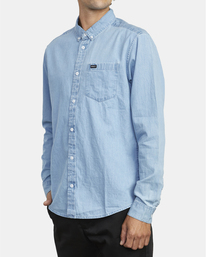 3 Hastings - Camisa de manga larga para Hombre  U1SHRRRVF0 RVCA