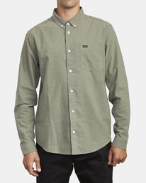 1 Thatll Do Stretch - Long Sleeve Shirt for Men  U1SHRTRVF0 RVCA