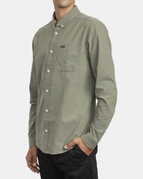 3 Thatll Do Stretch - Long Sleeve Shirt for Men  U1SHRTRVF0 RVCA