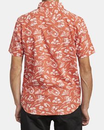 2 Tropical Disaster - Chemise manches courtes pour Homme Marron U1SHRVRVF0 RVCA