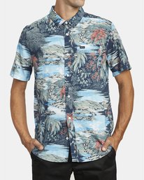 4 Paradiso Floral - Short Sleeve Shirt for Men  U1SHRXRVF0 RVCA