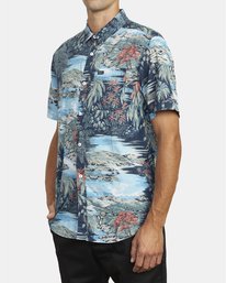 3 Paradiso Floral - Short Sleeve Shirt for Men  U1SHRXRVF0 RVCA