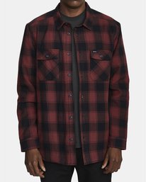 1 Replacement# - Flannel Shirt for Men  U1SHVCRVF0 RVCA