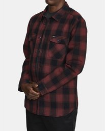 3 Replacement# - Flannel Shirt for Men  U1SHVCRVF0 RVCA