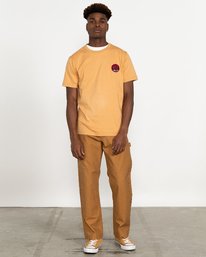 3 Dynasty - T-Shirt for Men Yellow U1SSSCRVF0 RVCA