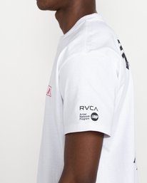 4 Tiger Stare - T-Shirt for Men White U1SSSIRVF0 RVCA