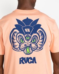 5 Roberto Rodriguez Redondo Snake - Maglietta da Uomo Pink U1SSSQRVF0 RVCA
