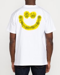 3 Benjamin JeanJean Skulls And Roses - T-Shirt for Men White U1SSSSRVF0 RVCA