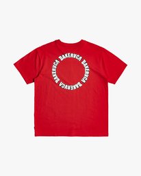 0 Baker RVCA - T-shirt pour Homme Rouge U1SSVGRVF0 RVCA