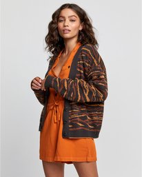 4 Adrienne - Gilet pour Femme Noir U3JPRERVF0 RVCA