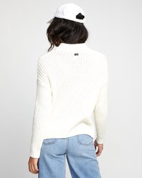 1 Arabella - Jersey para Mujer Blanco U3JPRHRVF0 RVCA