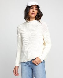2 Arabella - Jersey para Mujer Blanco U3JPRHRVF0 RVCA
