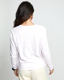 1 Big RVCA - Long Sleeve T-Shirt for Women Purple U3LSRARVF0 RVCA