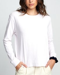 2 Big RVCA - Long Sleeve T-Shirt for Women Purple U3LSRARVF0 RVCA