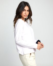 3 Big RVCA - Long Sleeve T-Shirt for Women Purple U3LSRARVF0 RVCA