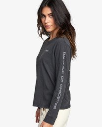0 Chained - Long Sleeve T-Shirt for Women  U3LSRBRVF0 RVCA