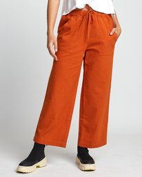 0 Palla - Pantalon cropped court pour Femme  U3PTRBRVF0 RVCA