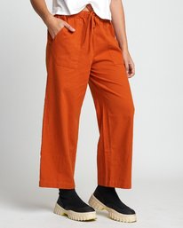 5 Palla - Pantalon cropped court pour Femme  U3PTRBRVF0 RVCA