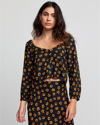 0 Cartia - Chemise pour Femme Noir U3SHRBRVF0 RVCA