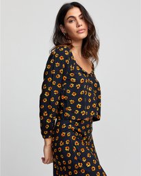 3 Cartia - Chemise pour Femme Noir U3SHRBRVF0 RVCA