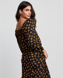 4 Cartia - Chemise pour Femme Noir U3SHRBRVF0 RVCA