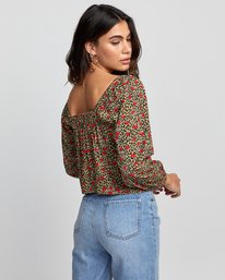 1 Cartia - Shirt for Women Yellow U3SHRBRVF0 RVCA