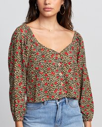 2 Cartia - Shirt for Women Yellow U3SHRBRVF0 RVCA