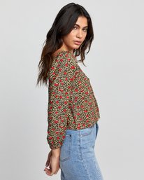 4 Cartia - Shirt for Women Yellow U3SHRBRVF0 RVCA