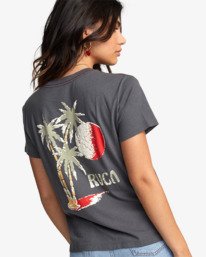 1 Tourist Trap - T-shirt pour Femme  U3SSRFRVF0 RVCA