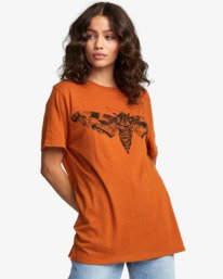 0 Luna Moth - T-Shirt for Women  U3SSRKRVF0 RVCA