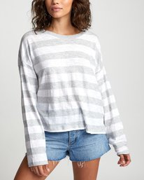 2 Stacey Rozich Talkin Crazy - Long Sleeve Top for Women  U3TPRFRVF0 RVCA