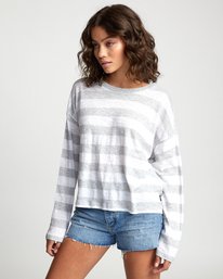 3 Stacey Rozich Talkin Crazy - Long Sleeve Top for Women  U3TPRFRVF0 RVCA