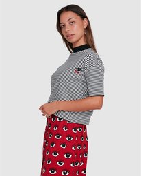 3 Stacey Rozich Eye See All - T-Shirt for Women Black U3TPRHRVF0 RVCA
