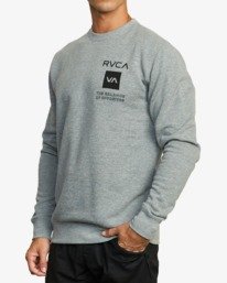 0 VA Sport Graphic - Sweat pour Homme Gris U4CRMARVF0 RVCA