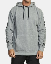2 VA Sport - Sweat &agrave; capuche pour Homme Gris U4HOMARVF0 RVCA