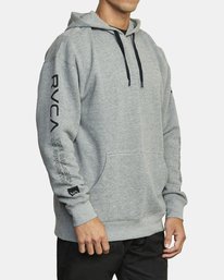 5 VA Sport - Sweat &agrave; capuche pour Homme Gris U4HOMARVF0 RVCA