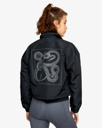 1 VELIA COACHES JACKET  U4JKWFRVF0 RVCA