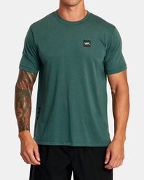 0 RVCA 2X - T-Shirt für Männer Grün U4SSMARVF0 RVCA
