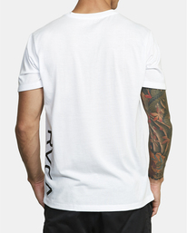 11 RVCA 2X - T-shirt manches courtes pour Homme Blanc U4SSMARVF0 RVCA
