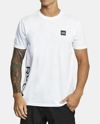 15 RVCA 2X - T-shirt manches courtes pour Homme Blanc U4SSMARVF0 RVCA