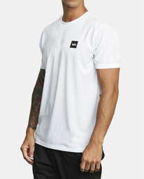 12 RVCA 2X - T-shirt manches courtes pour Homme Blanc U4SSMARVF0 RVCA