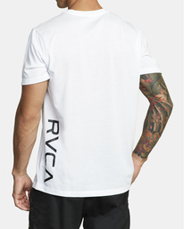 13 RVCA 2X - T-shirt manches courtes pour Homme Blanc U4SSMARVF0 RVCA