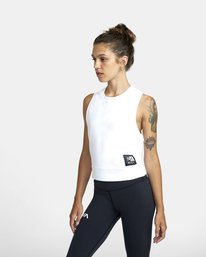 4 Everlast - D&eacute;bardeur pour Femme Blanc U4TPEBRVF0 RVCA