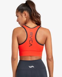 1 VA Sport Takedown - Reggiseno sportivo da Donna Red U4UNWBRVF0 RVCA