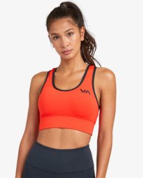 0 VA Sport Takedown - Reggiseno sportivo da Donna Red U4UNWBRVF0 RVCA