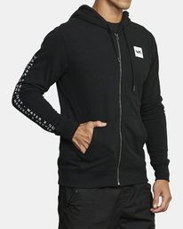 4 VA Sport Swift - Sweat &agrave; capuche pour Homme Noir U4ZHMARVF0 RVCA