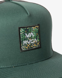 3 VA ATW - Trucker Cap for Men Blue U5CPRORVF0 RVCA