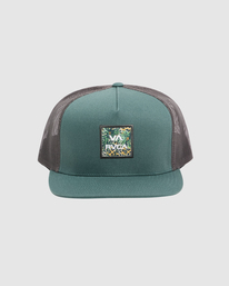 4 VA ATW - Trucker Cap for Men Blue U5CPRORVF0 RVCA